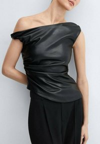 Mango MILLY - Blus - black