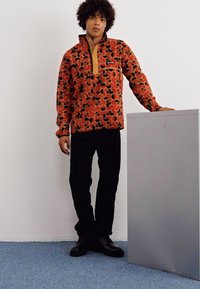 Columbia HELVETIA™ PRINTED HALF SNAP - Fleecová mikina - sail red
