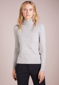 pure cashmere TURTLENECK - Camisola - light grey