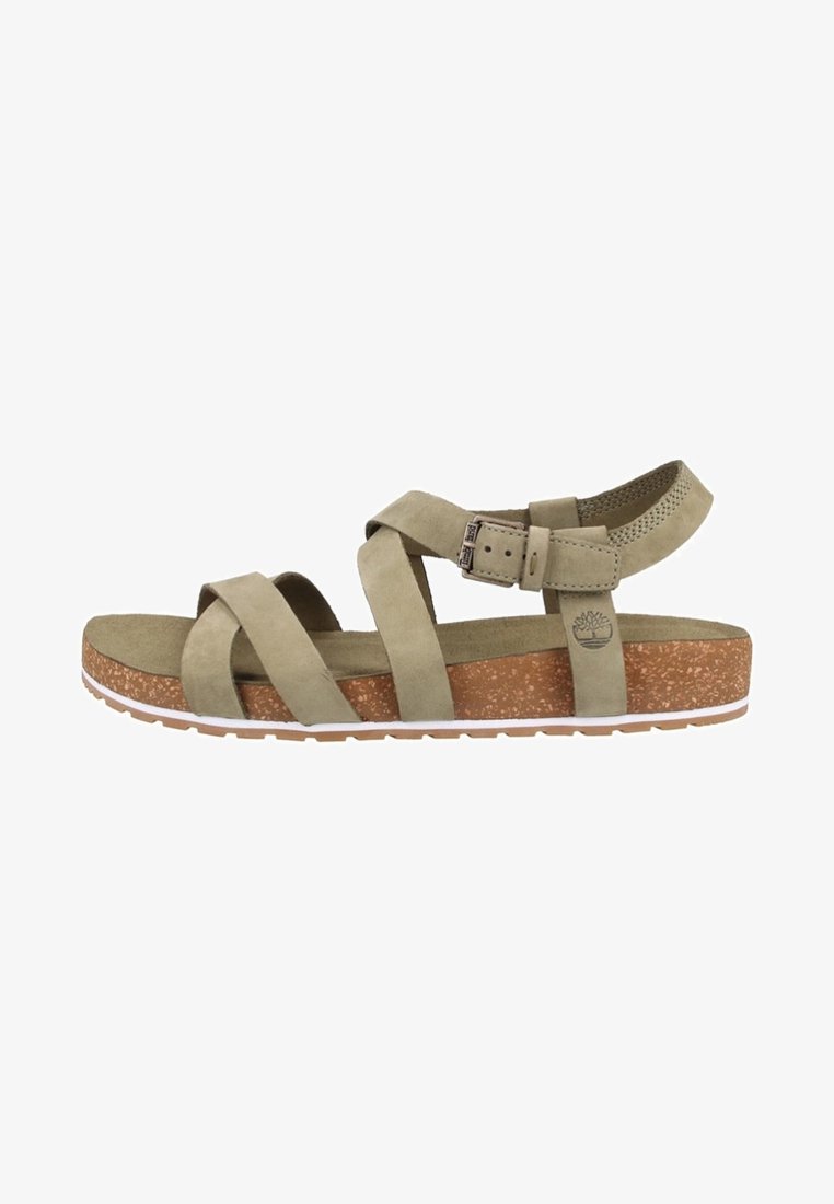 Timberland Sandales à plateforme - khaki