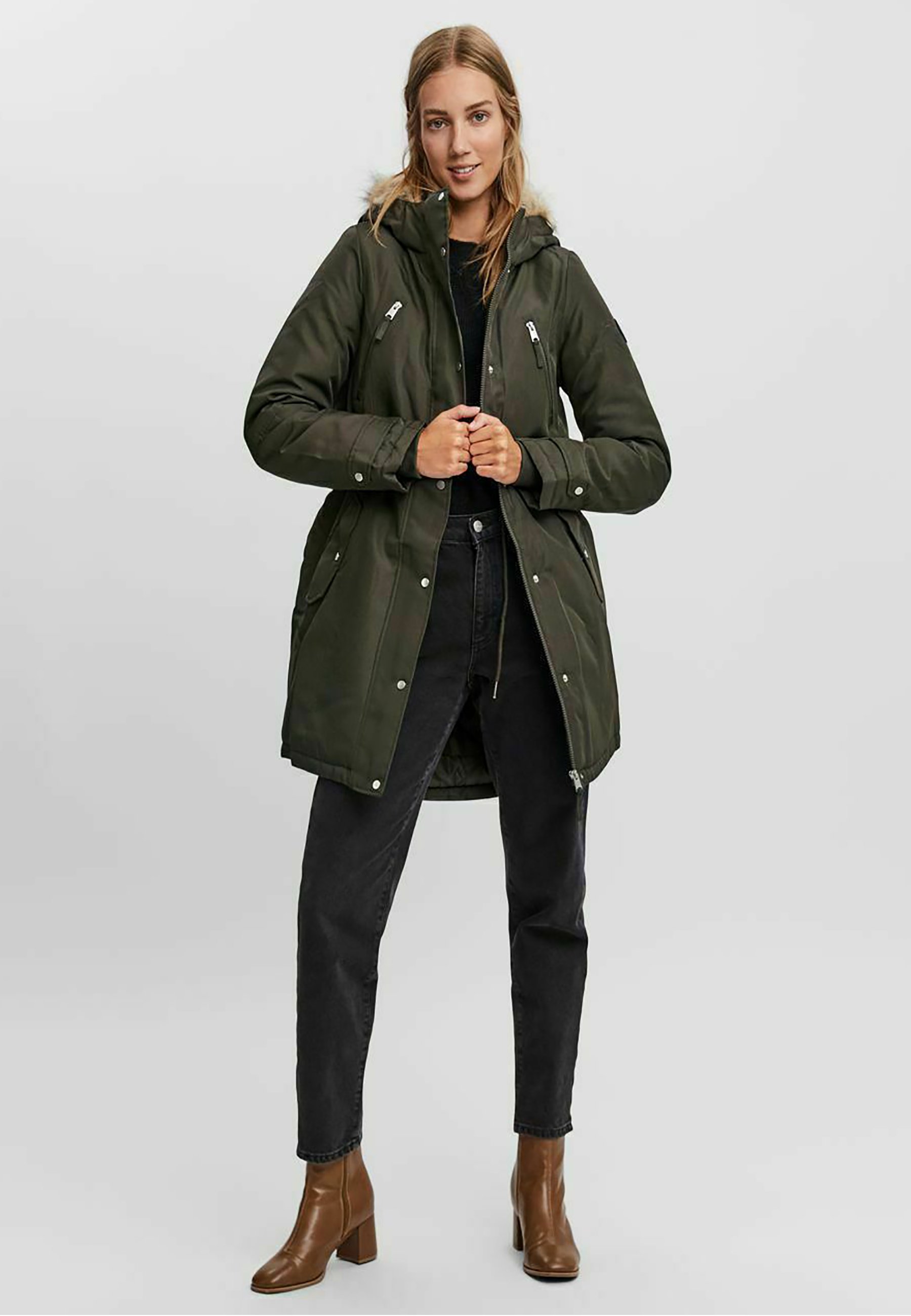 vero moda petite parka