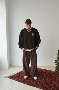 Kaotiko CREW MEZCAL UNISEX - Mikina - black