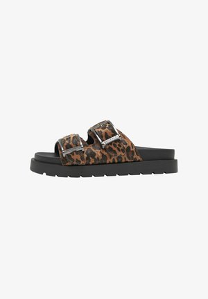 Buffalo, RAYA ARI - Pantolette flach - leo black