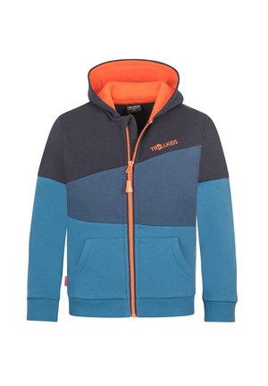 TROLLKIDS, KIDS ALESUND SWEATER UNISEX - Club wear - nordic blue/mystic blue/black
