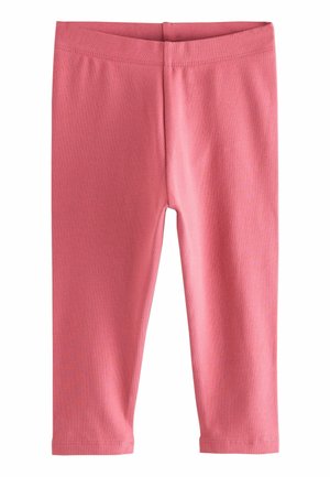 Rosa Leggings mit elastischem Bund, aus weichem Stoff und im schmalen Schnitt, geeignet für Freizeit- oder Sportbekleidung.