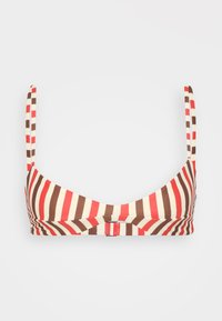 Valgt, white/red/brown