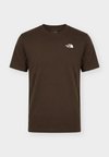 M EVOLUTION SIMPLE DOME REGULAR SHORT SLEEVE TEE - T-shirt de sport - dark chestnut