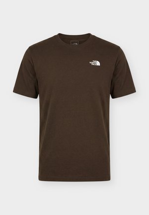 The North Face, EVOLUTION SIMPLE DOME REGULAR SHORT SLEEVE TEE - T-shirts basic - dark chestnut
