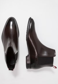 HUGO Korte laarzen - dark red