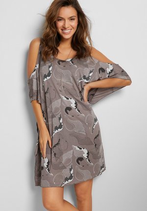 bonprix MIT CUT-OUTS - Accessorio da spiaggia - grau bedruckt