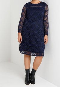 Dorothy Perkins Curve Cocktailklänning - dark blue