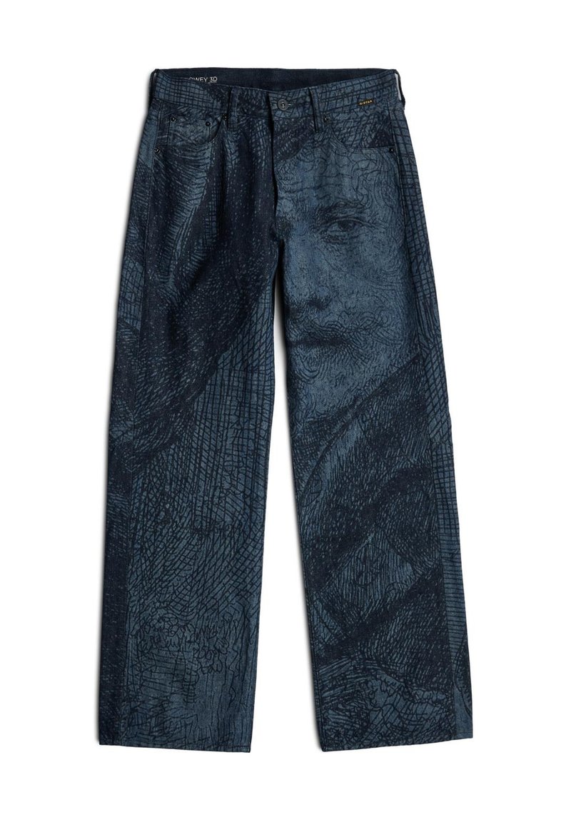 G-Star Relaxed fit jeans donkerblauw denim