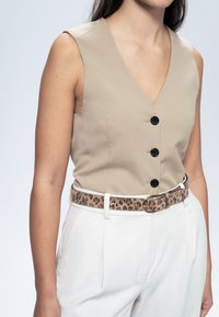 Tamaris GÜRTEL - Vöö - taupe/dark brown