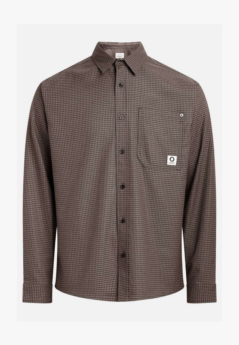 Caftan pour hommes en mlifa de soie marron clair - Univers tradition Caftan pour hommes en mlifa de soie marron clair - Univers tradition