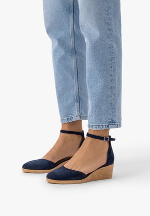 Pantofi talpă ortopedică - dark blue