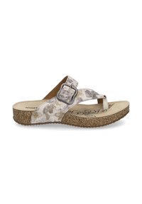 Josef Seibel ZEHENTRENNER TONGA - Sandály s odděleným palcem - creme multi