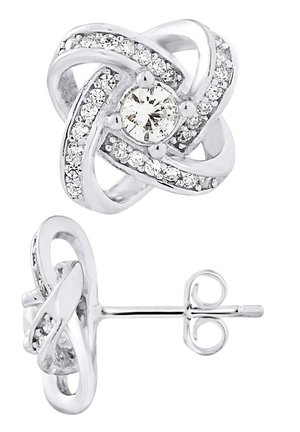 LOVA - LOLA VAN DER KEEN PROMESSE - Boucles d'oreilles - blanc