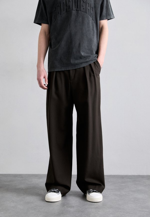 MILO TROUSER - Trousers - dark chocolate