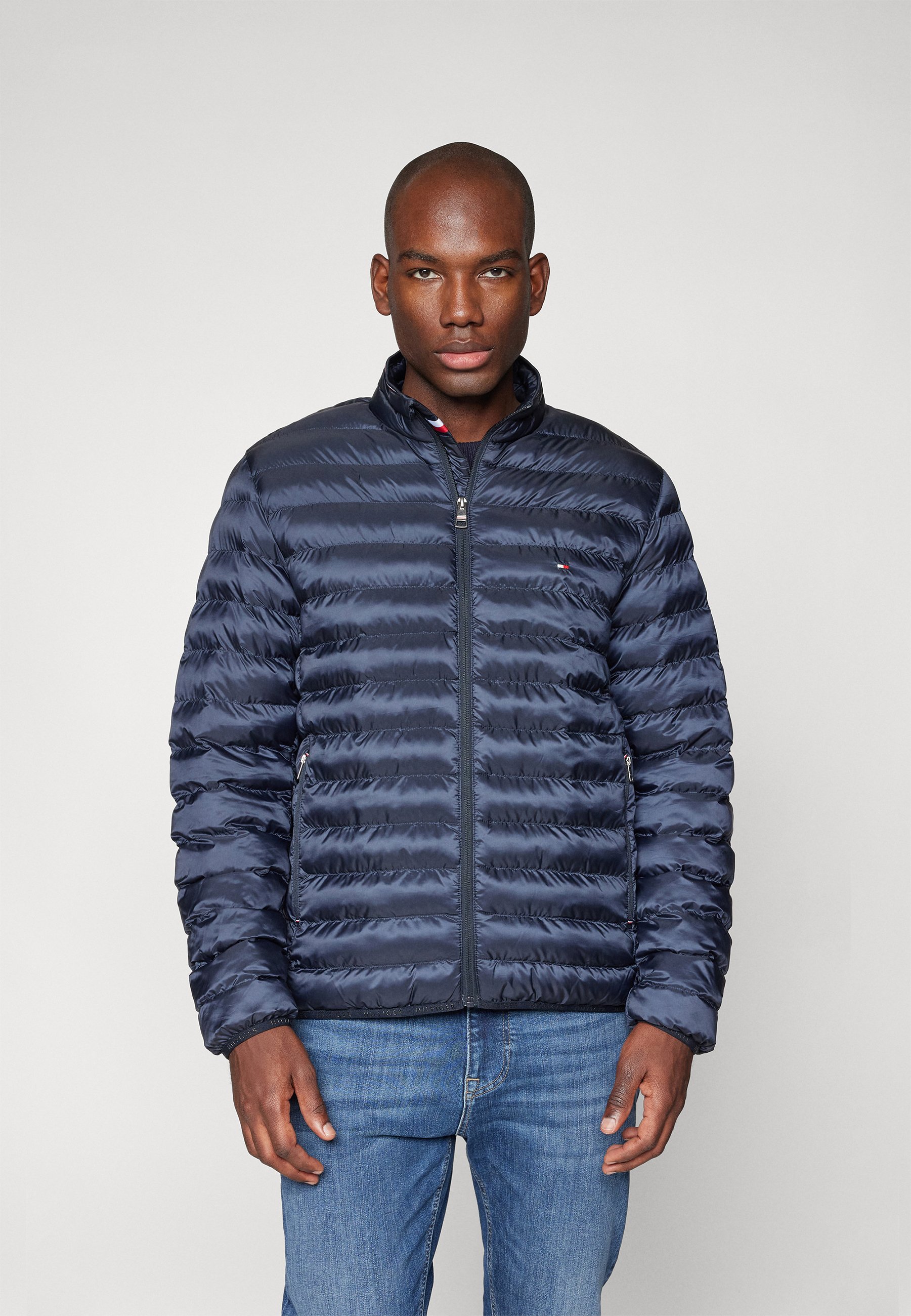 Tommy Hilfiger PACKABLE - Light jacket - desert sky/dark blue 