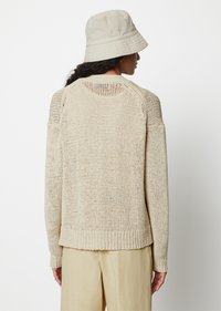 Marc O'Polo V-NECK - Kardigan - dusty field