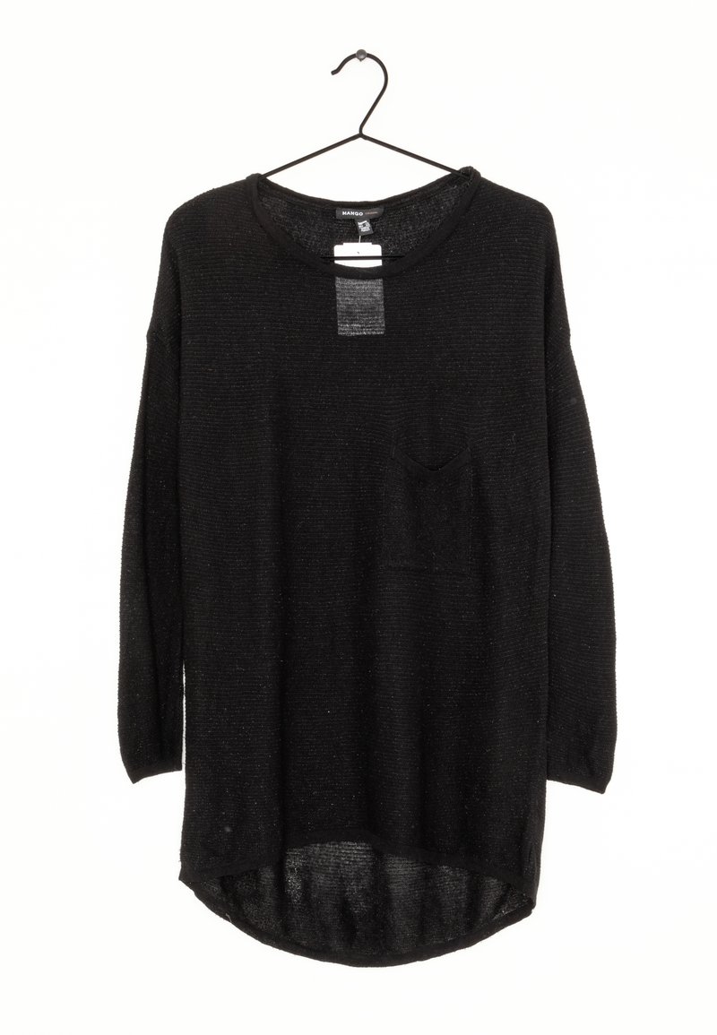 Mango Pullover - black