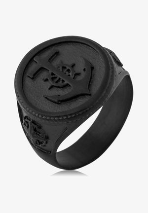 PORTUS - Žiedas - matte black