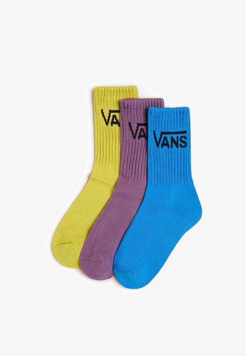 Vans 3 PACK CLASSIC CREW - Calze - grape jam