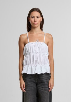 TIERED CAMI - Linne - white