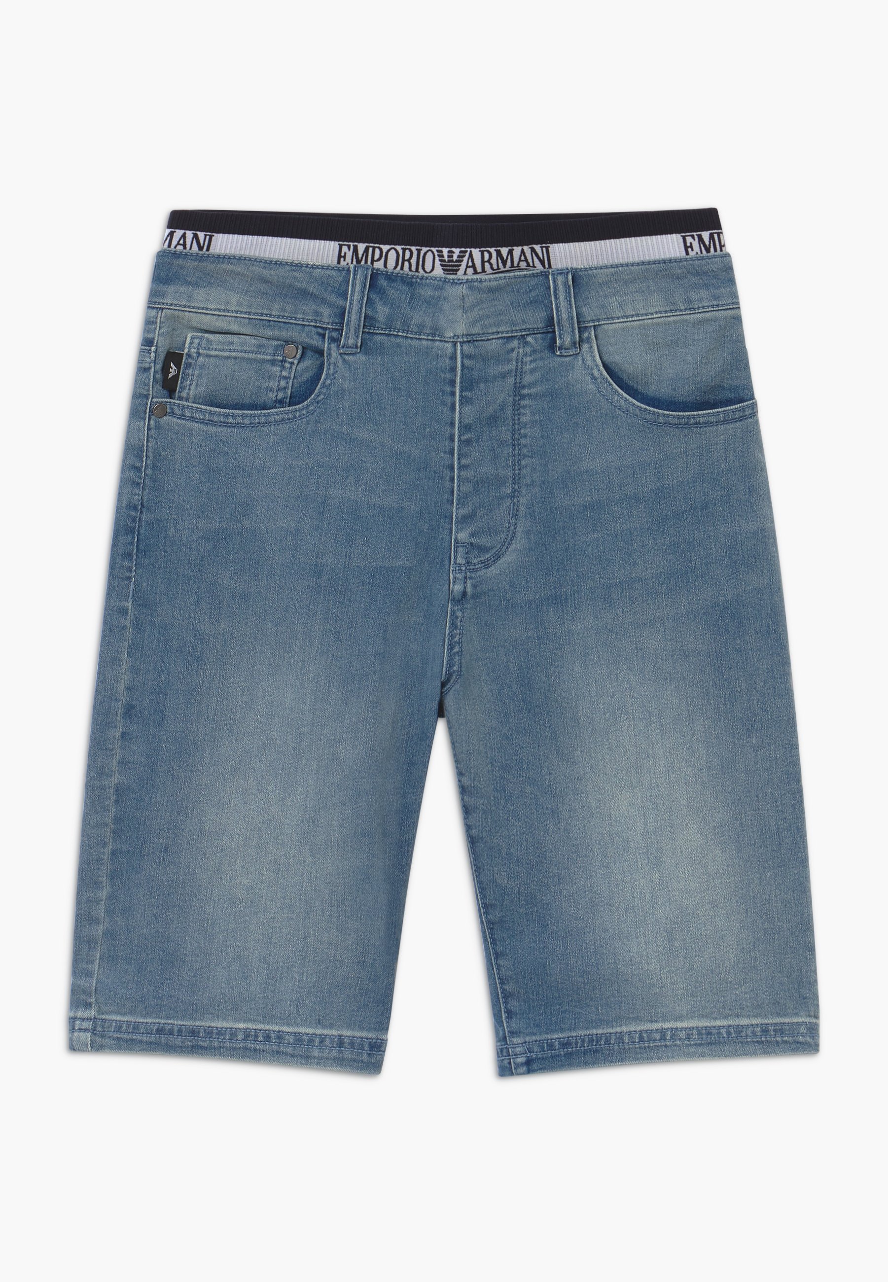 armani denim shorts