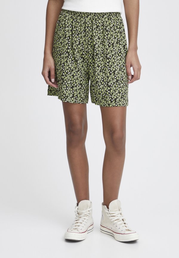 IHAya - Shorts - sprucestone flower aop