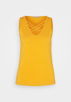 Anna Field Top - dark yellow