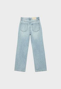 Stradivarius D92 - Straight leg jeans - light blue