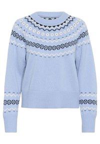 Pulóver - soft chambray jacquard