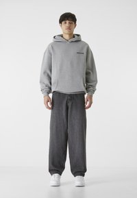 9N1M SENSE ESSENTIAL HOODIE - Kapucni - lightgrey