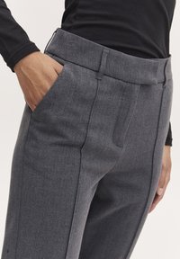 b.young BYDANTA - Chino - dark grey melange