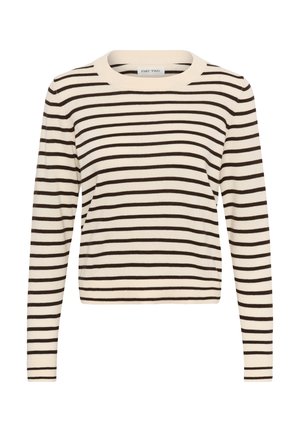 Part Two, GERTIAPW PU - Pullover - whitecap gray mole stripe