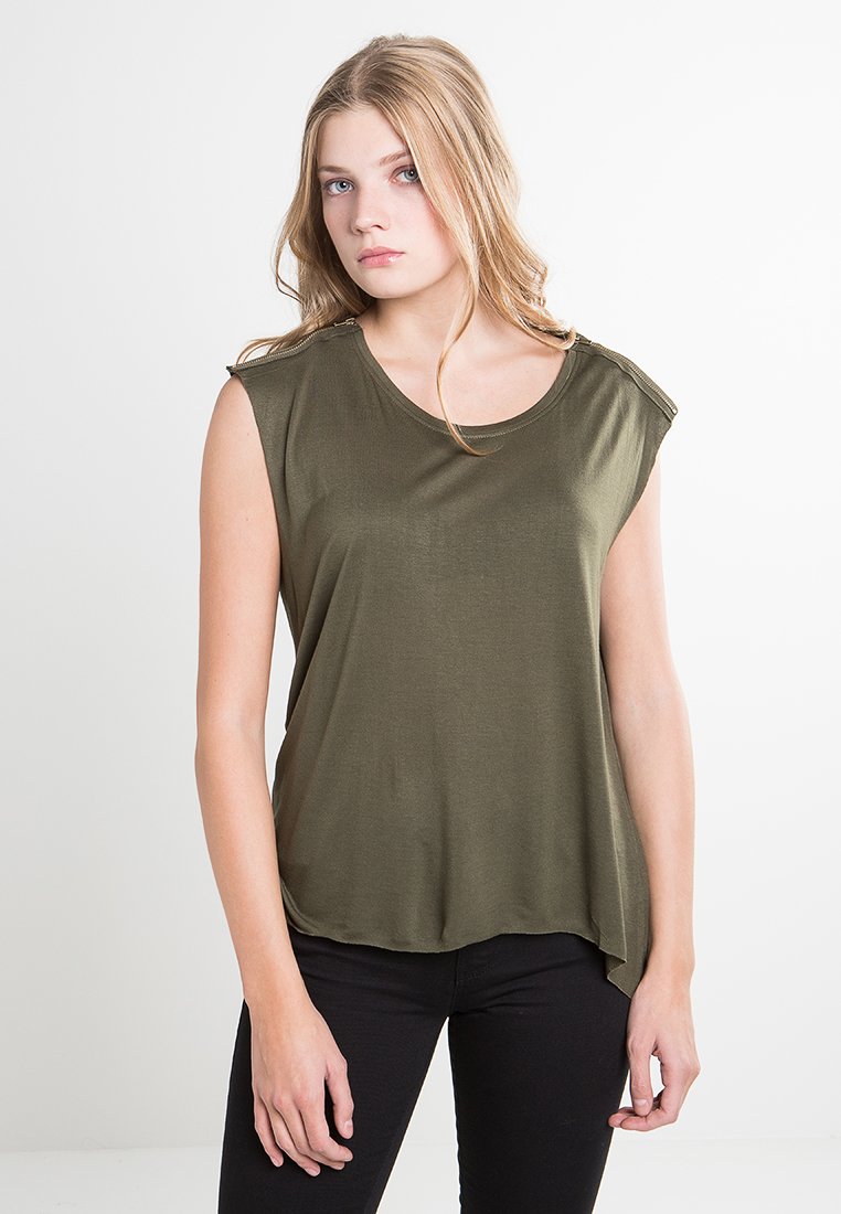 Urban Classics HILO TEE - Βασικό μπλουζάκι - olive