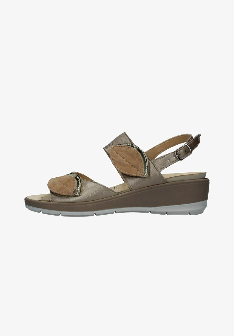 Cinzia Soft Sandali con zeppa - beige