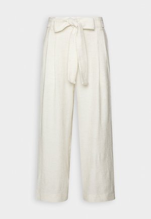 Esprit Collection CRINKLE CULOTTE - Hlače - ice