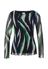s.Oliver BLACK LABEL ALL OVER PRINT - Blouse - navy