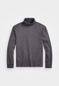 SOFT COTTON ROLL NECK - Långärmad tröja - barclay heather