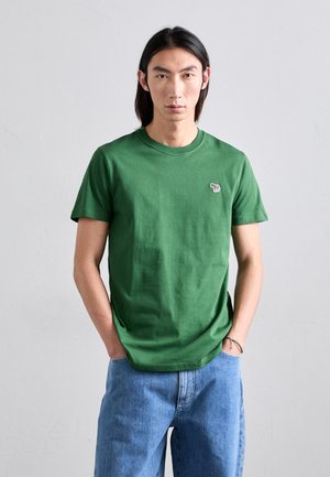 PS Paul Smith SLIM FIT ZEBRA - T-shirt basic - green