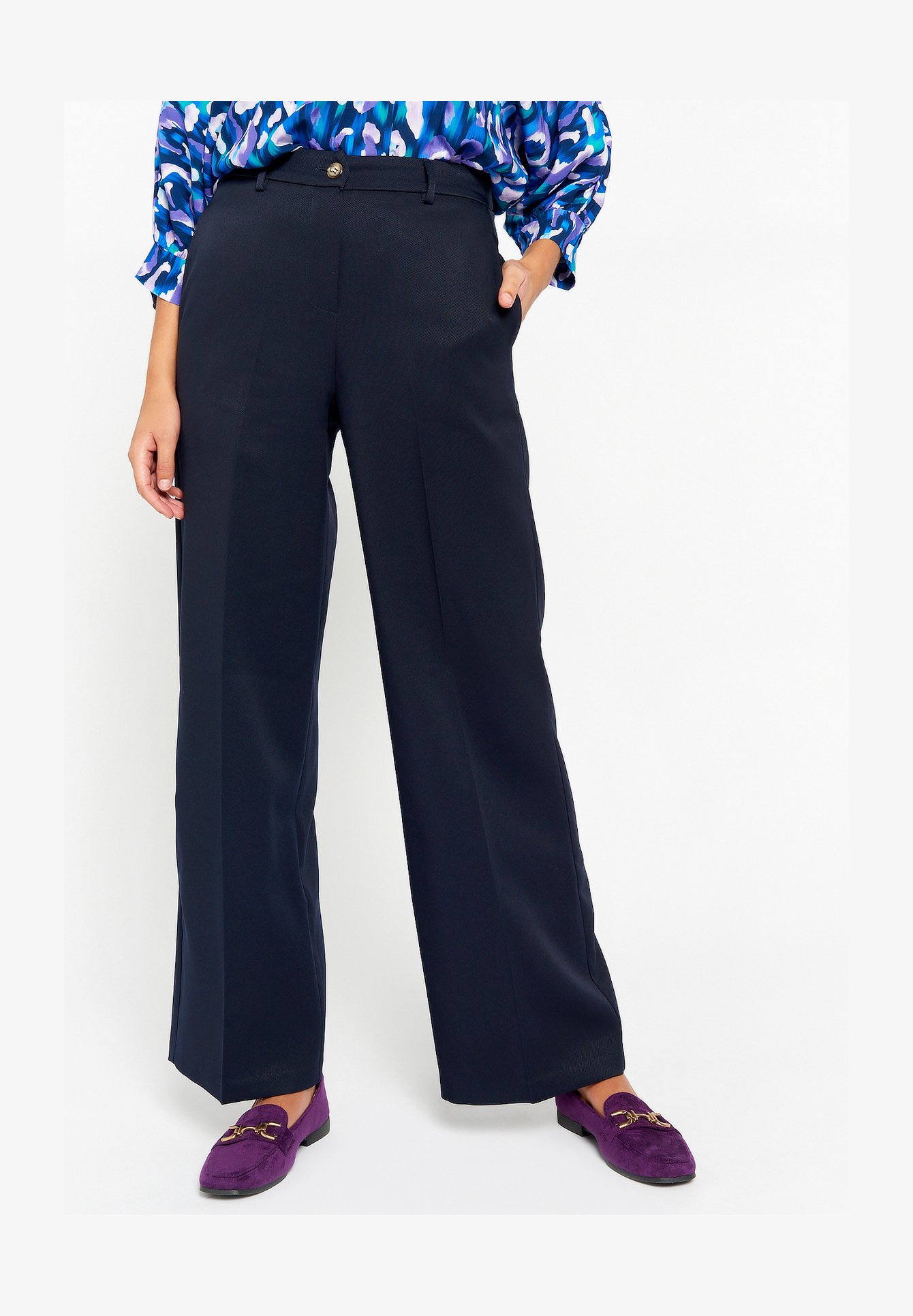 Seven Wonders Pantaloni Ammlia Donna - Morbidi E Ampi Con Vita Elastica