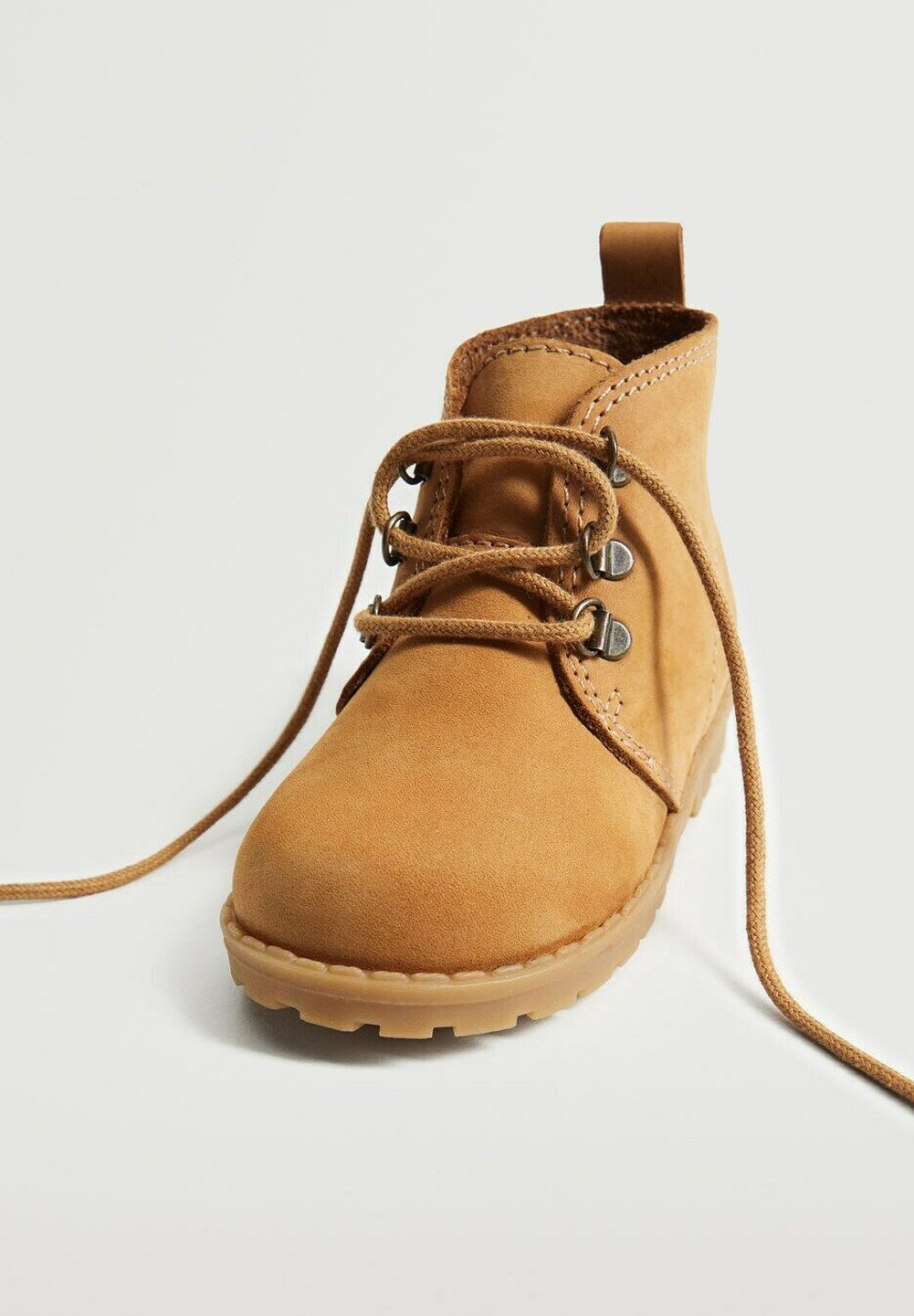 Mango Kids Botines con cordones - ocre - Zalando.es