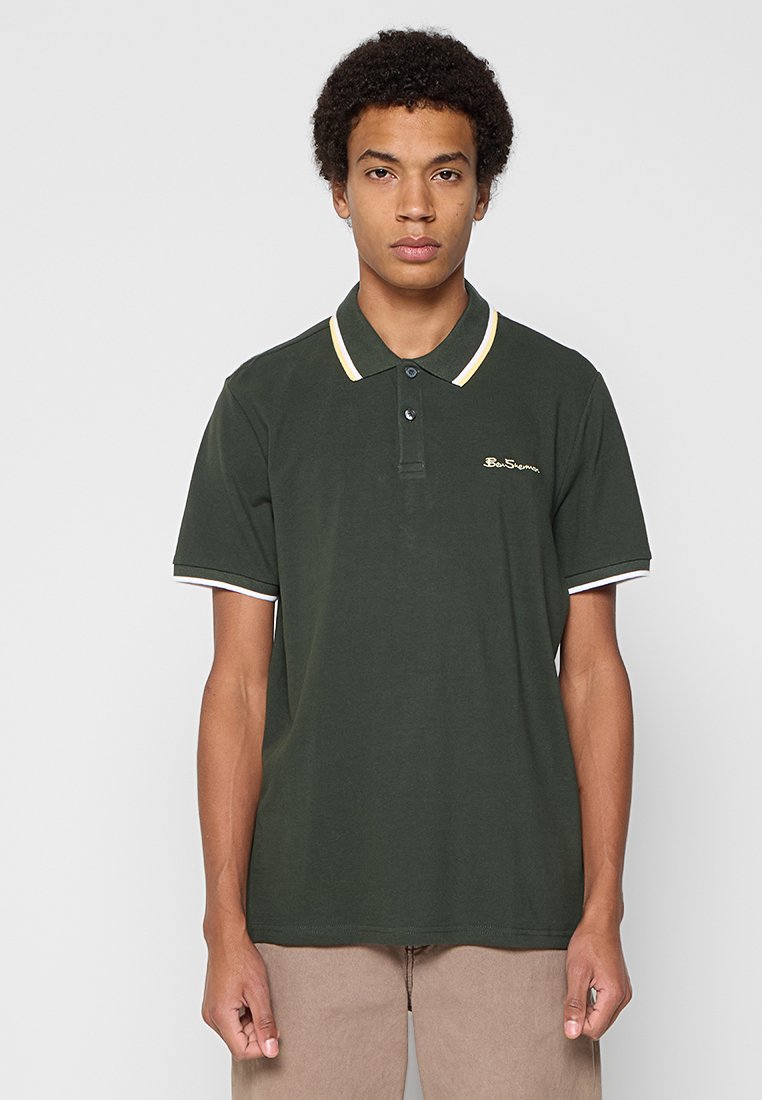 Ben Sherman Poloshirt donkergroen