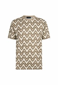 Tricou cu imprimeu - khaki