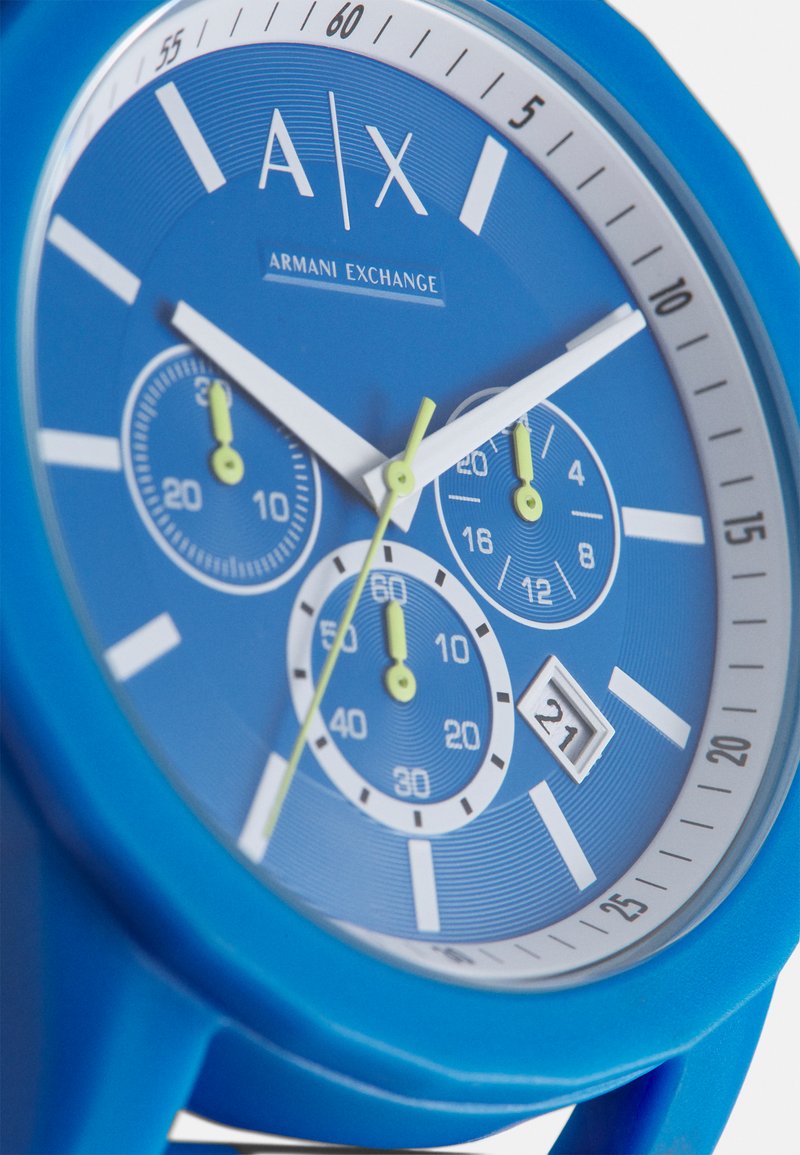 Herren Analoguhren | Armani Exchange OUTERBANKS Chronograph blue/blau - WX64970 Herren Analoguhren | Armani Exchange OUTERBANKS Chronograph blue/blau - WX64970