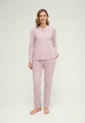 LOHE, PIJAMA PICO BOTONES MALVA SET - Pijama - malva