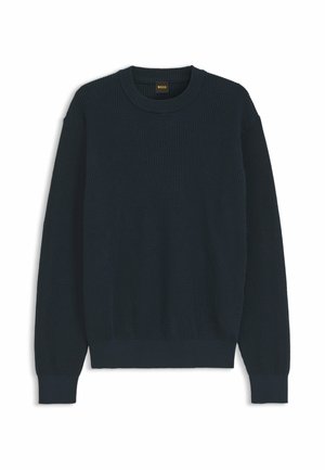 BOSS, Jersey de punto - dark blue four