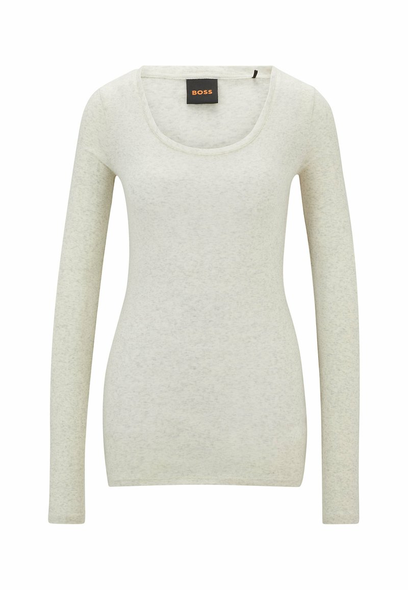 Boss Longsleeve lichtgrijs